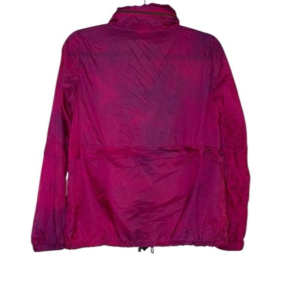 Saks Fifth Avenue Windbreaker Jacket with Hidden Hood and Travel Pouch - Picture 4 of 13